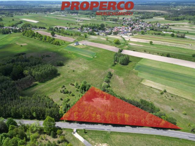 Działka sprzedam, Jedle, Łopuszno, 3661 m2, cena: 130 000 zł