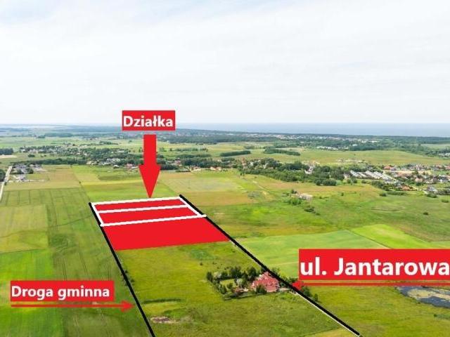 Działka sprzedam, Kołobrzeg, Jantarowa, 4691 m2, cena: 234 550 zł