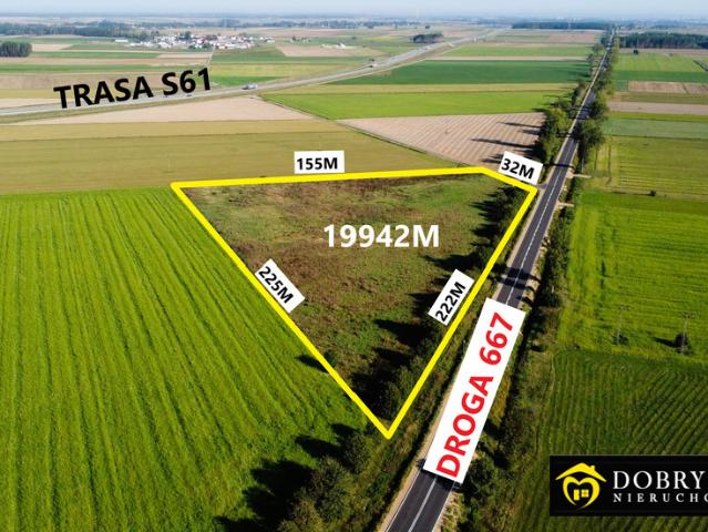 Działka sprzedam, KONOPKI MŁODE,, 19942 m2, cena: 3 900 000 zł