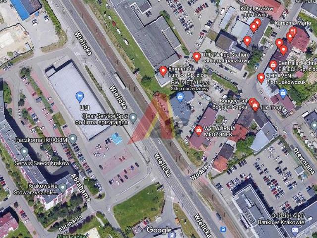 Działka sprzedam, Kraków, Podgórze, Wodna, 328 m2, cena: 4 990 000 zł
