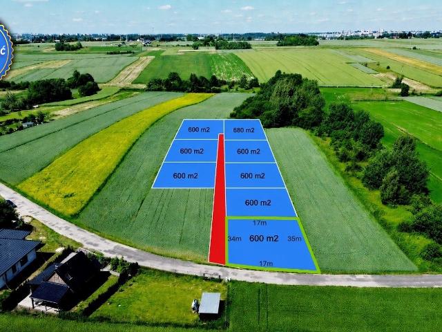Działka sprzedam, Lublin, Głusk, Zdrowa, 600 m2, cena: 149 000 zł