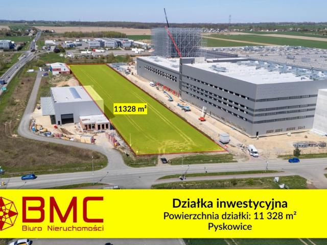 Działka sprzedam, Pyskowice, Lokalna, 11328 m2, cena: 2 832 000 zł