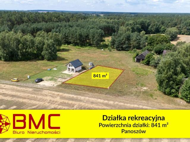 Działka sprzedam, Panoszów, Łąkowa, 841 m2, cena: 85 000 zł