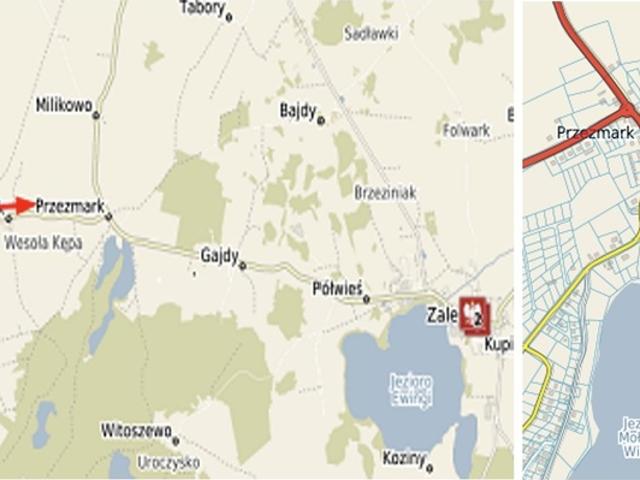 Działka sprzedam, PRZEZMARK,, 2074 m2, cena: 50 320 zł