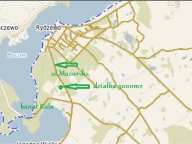 Działka sprzedam, Rydzewo, Rydzewo, 3000 m2, cena: 260 000 zł