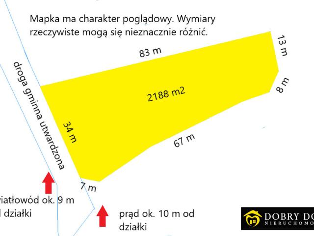 Działka sprzedam, RATOWIEC,, 2188 m2, cena: 284 440 zł