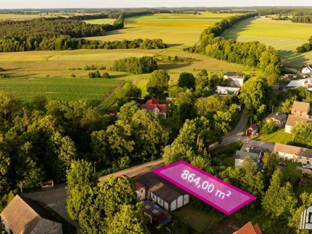 Działka sprzedam, Starnin, Wieś, 864 m2, cena: 39 000 zł