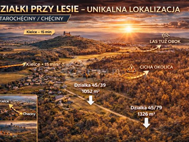 Działka sprzedam, STAROCHĘCINY,, 1052 m2, cena: 55 000 zł