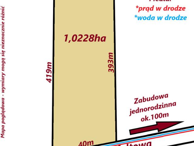 Działka sprzedam, STUDZIANKI,, 10228 m2, cena: 690 000 zł