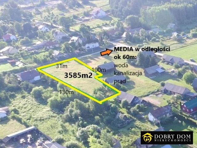 Działka sprzedam, STUDZIANKI,, 3585 m2, cena: 300 000 zł