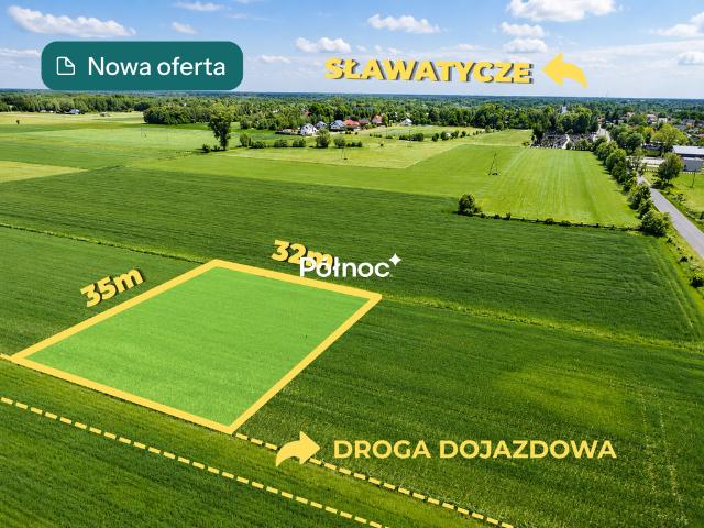 Działka sprzedam, SŁAWATYCZE, Józefa Ignacego Kraszewskiego, 1211 m2, cena: 45 000 zł