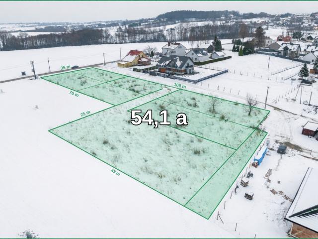 Działka sprzedam, SŁOMIRÓG,, 5410 m2, cena: 1 900 000 zł