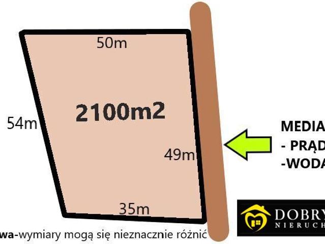 Działka sprzedam, SOKOLANY,, 2100 m2, cena: 60 000 zł