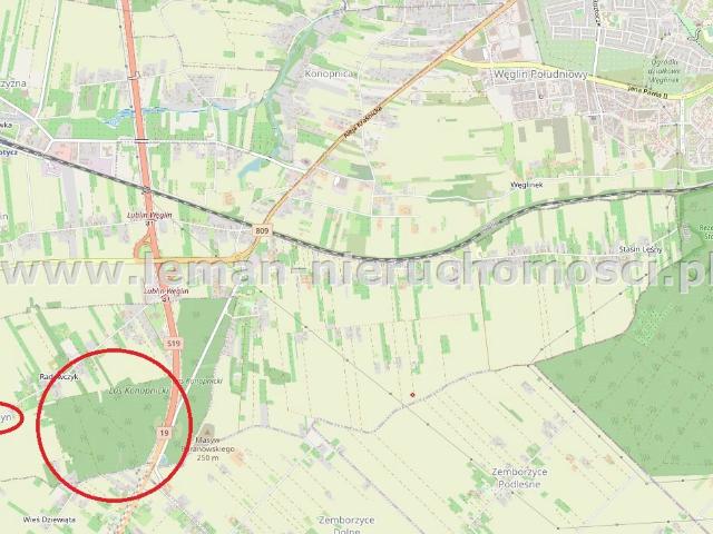 Działka sprzedam, Tereszyn, Konopnica, 2732 m2, cena: 55 000 zł