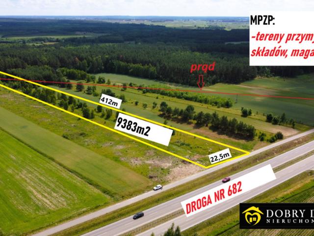 Działka sprzedam, UHOWO,, 9383 m2, cena: 562 980 zł