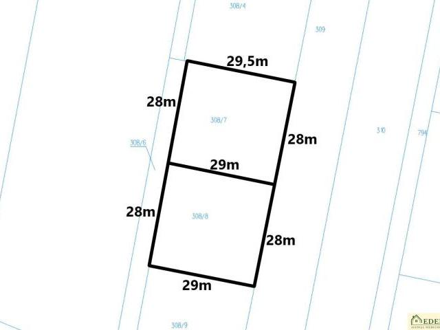 Działka sprzedam, Łuków, 822 m2, cena: 139 000 zł