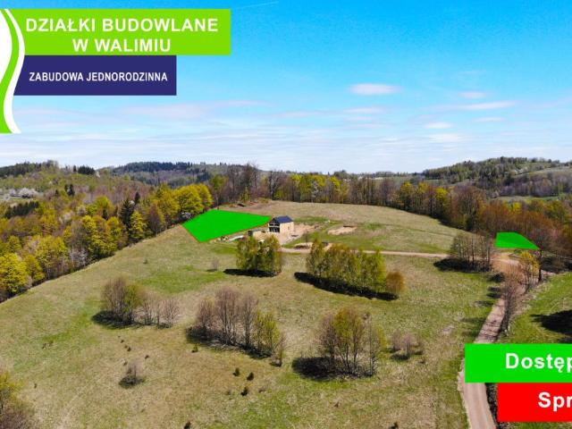 Działka sprzedam, Walim, 1498 m2, cena: 95 000 zł