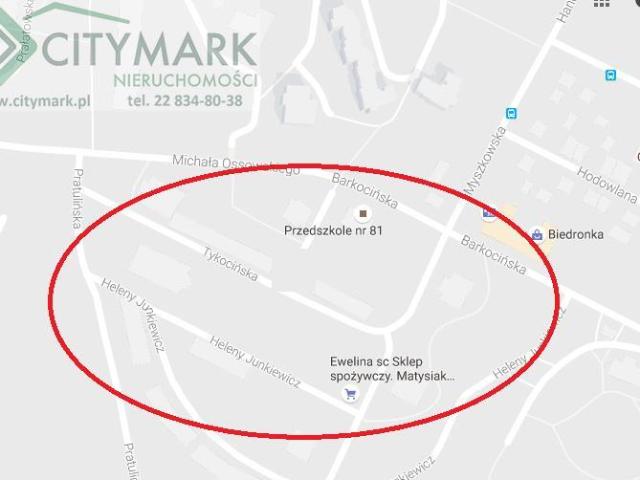 Działka sprzedam, Warszawa, Targówek, 570 m2, cena: 940 000 zł
