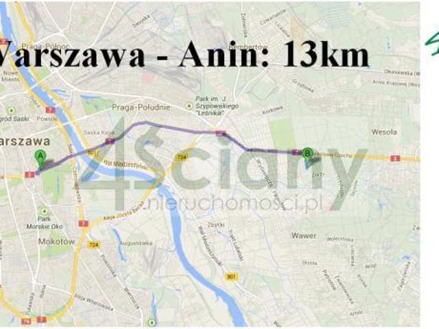 Działka sprzedam, WARSZAWA, WAWER,, 3018 m2, cena: 2 112 600 zł