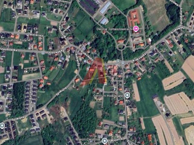 Działka sprzedam, Wielka Wieś, Tomaszowice, 10000 m2, cena: 4 400 000 zł