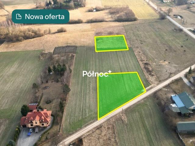 Działka sprzedam, WOSKRZENICE MAŁE,, 1494 m2, cena: 126 000 zł