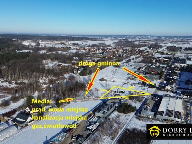 Działka sprzedam, ŁYSKI,, 1539 m2, cena: 490 000 zł