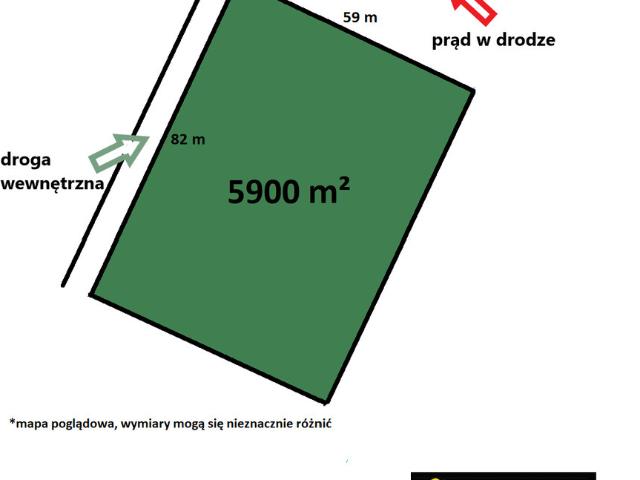 Działka sprzedam, ZABŁUDÓW,, 5900 m2, cena: 280 000 zł