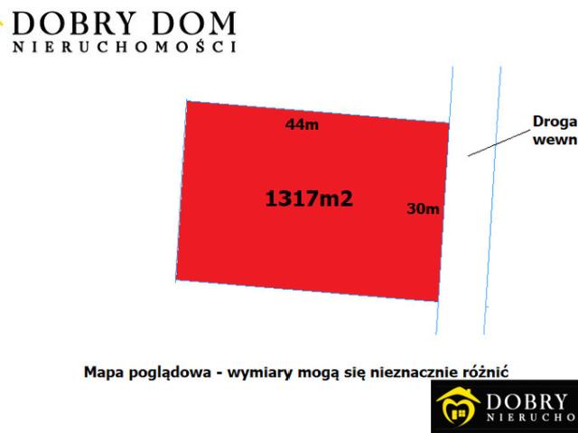 Działka sprzedam, ZAGRUSZANY,, 1317 m2, cena: 151 455 zł