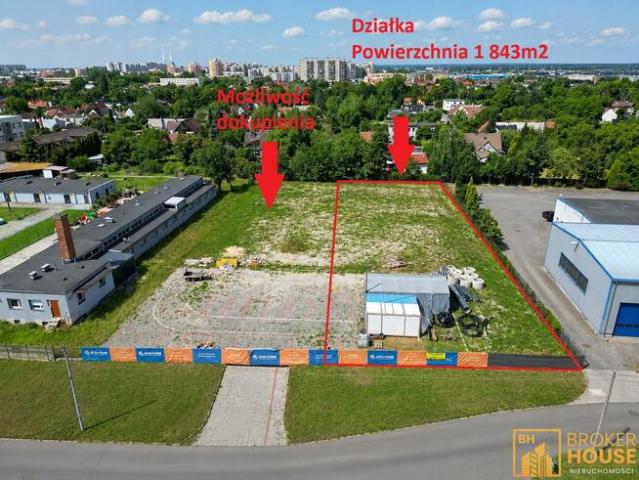 Działka usługowa Opole, Kaszubska