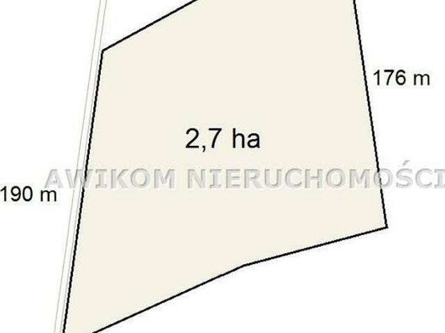 Działka usługowa Kowiesy