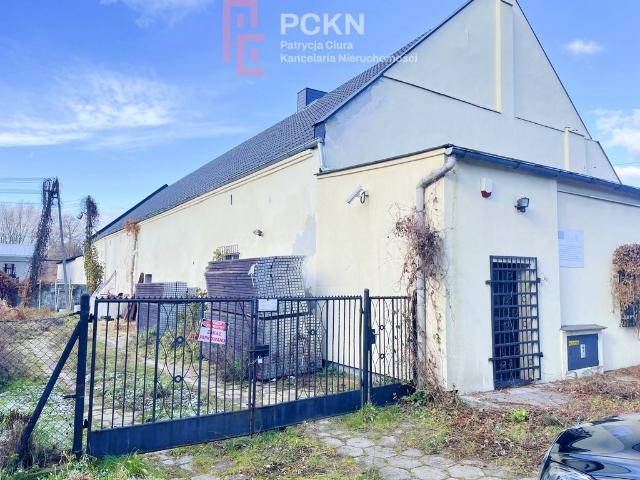 Działka usługowa 3710 m² z magazynem i dobrym dojazdem