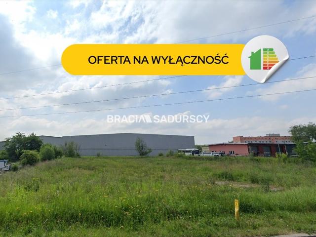 Działka usługowa 44a w Krakowie z dostępem do drogi