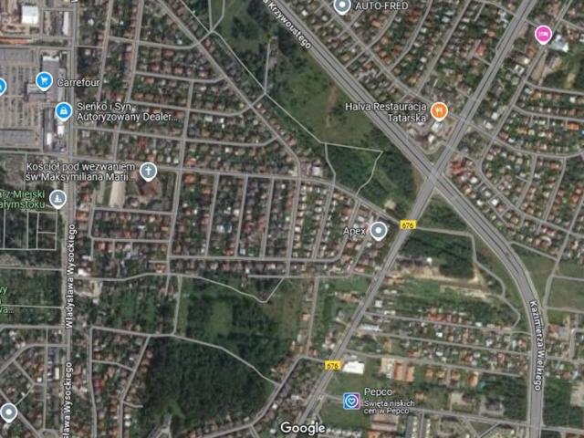 Działka wynajmę, BIAŁYSTOK, JAROSZÓWKA, 1000 m2, cena: 2 200 zł