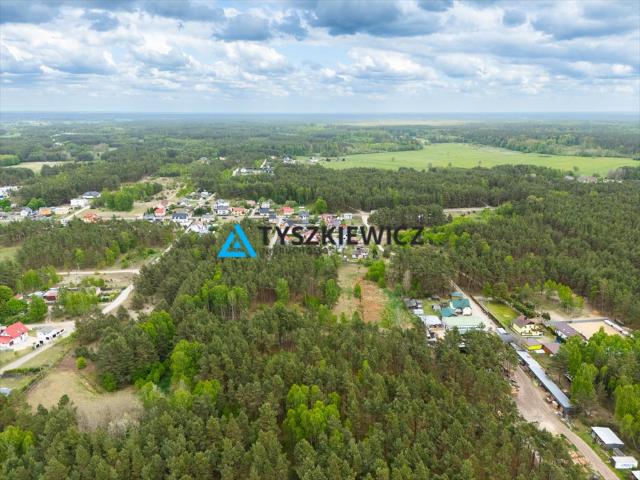 Działka w Czersku z lasem i przestrzenią, 6630 m2