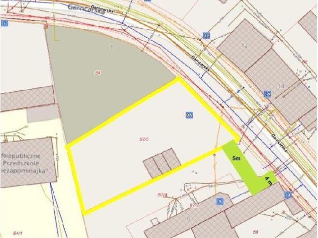 Działka w Kaliszu 1152 m2 z dostępem do drogi