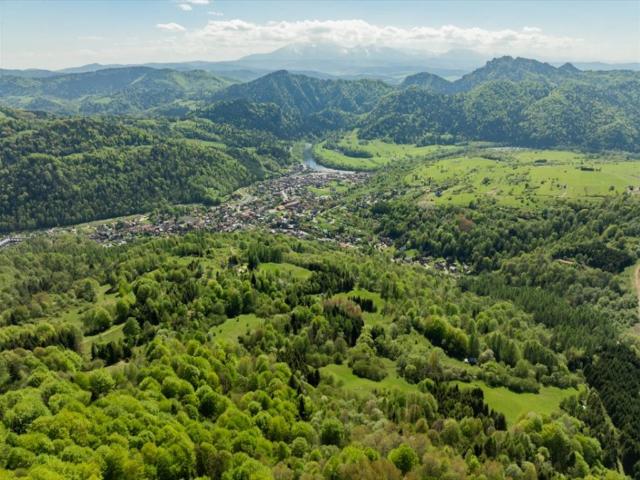 Działka w Szczawnicy 1875 m² z lasem i pięknym widokiem