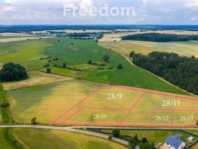 Działka w Radominie z pozwoleniem na budowę, 1147 m²