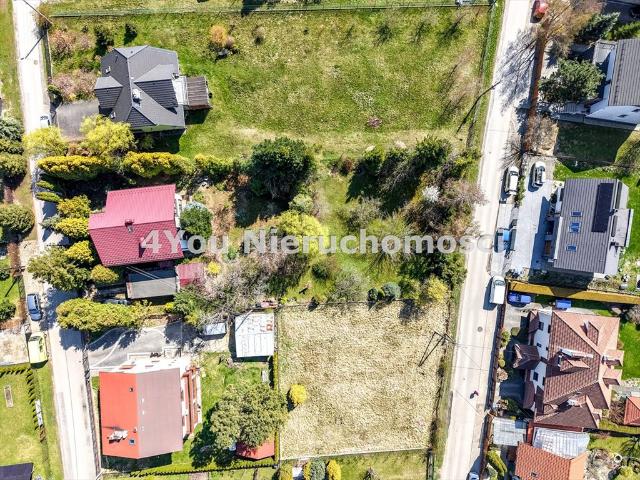 Działka w Wapienicy z mediami, 823 m², spokojna okolica