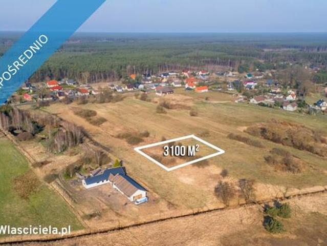 Działka w zielonej okolicy pod Szczecinem z warunkami