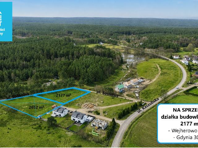 Działka, Wielka Piaśnica, Sosnowa, 2177.00 m², sprzedam działkę