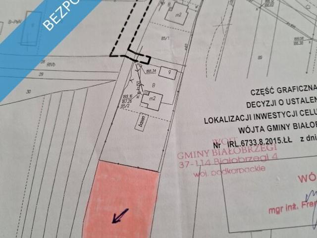 Działka, Wola Dalsza, 1565.00 m², sprzedam działkę