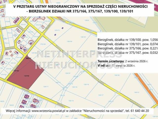 Działka Września Bierzglinek