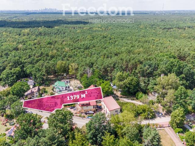 Działka z domami i lasem, 1379 m², Warszawa Wesoła