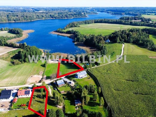 Działka z dostępem do jeziora Szelment Mały, 1179 m²