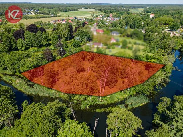 Działka z dostępem do rzeki, 9 045 m², warunki zabudowy