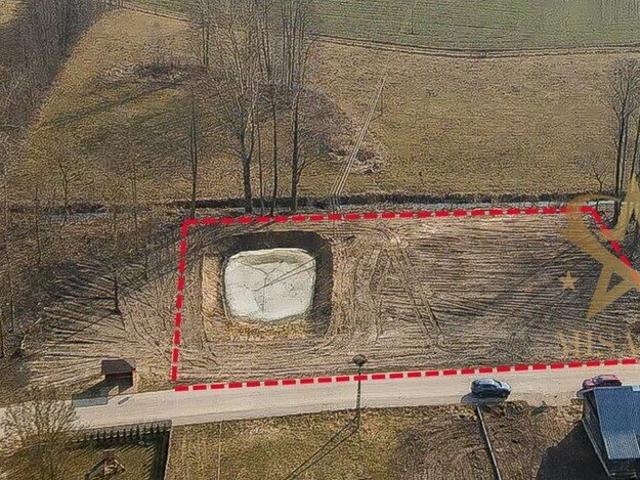 Działka z stawem i rzeczką w Białystoczku, 2993 m²