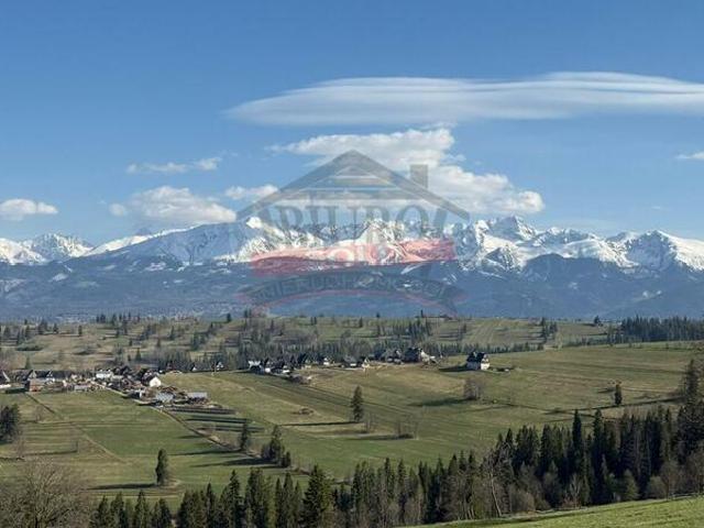 Działka z pozwoleniem i widokiem na Tatry