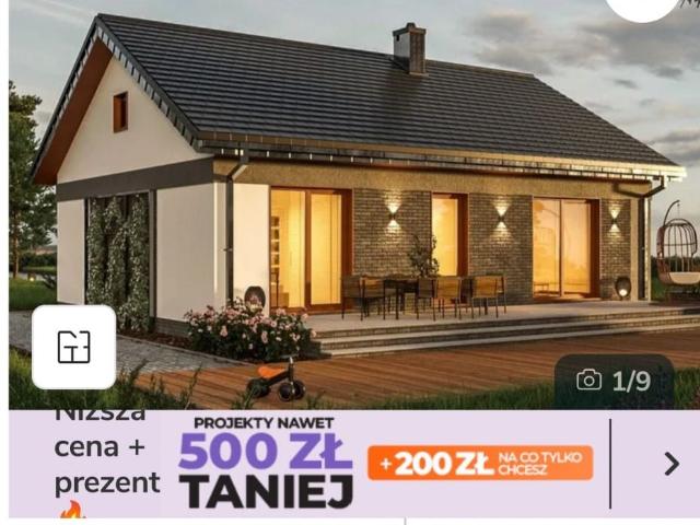 Działka z pozwoleniem i projektem domu w Częstoszowicach