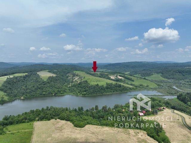 Działka z panoramicznym widokiem na Jezioro Solińskie
