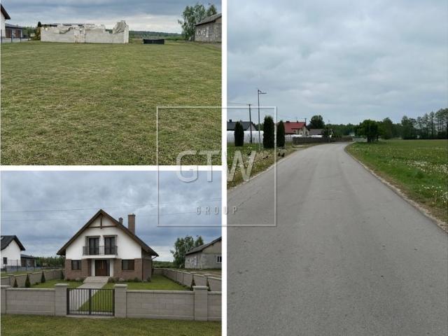 Działka z rozpoczętą budową domu w Ślepowoli, 1541 m²